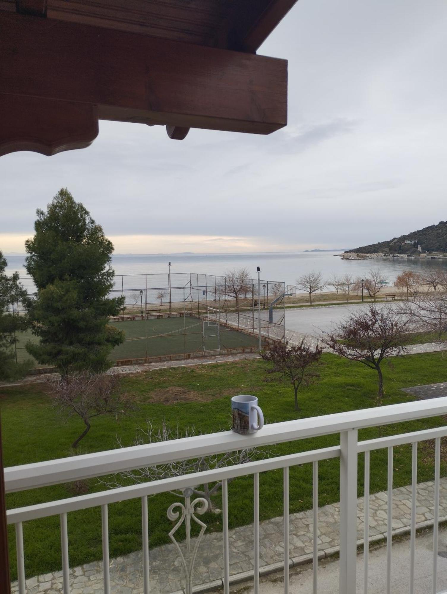 Aegean View Seaside Apartment Кавала Экстерьер фото